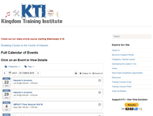 Tablet Screenshot of kingdomti.com